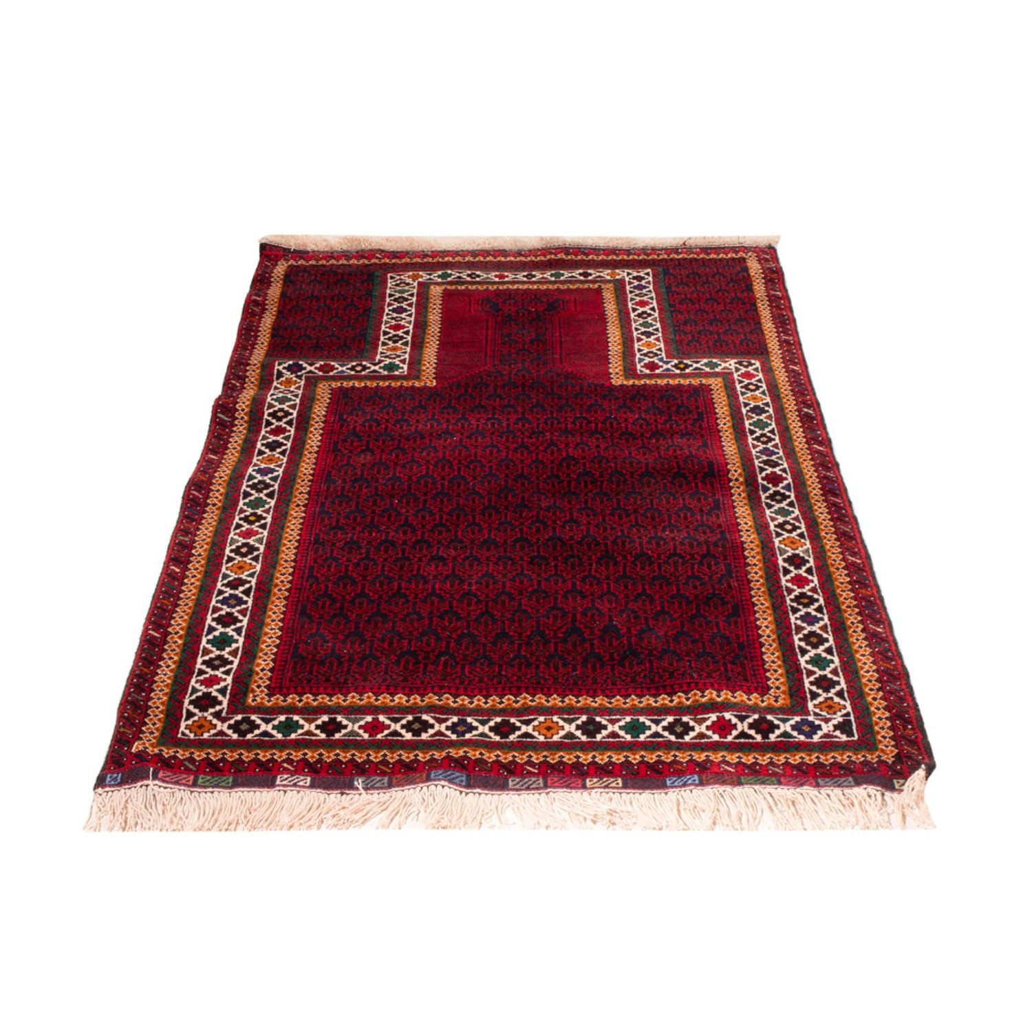 Tapis Belutsch - 148 x 96 cm - rouge