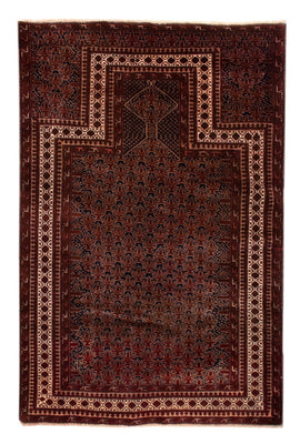 Tapis Belutsch - 140 x 102 cm - rouge