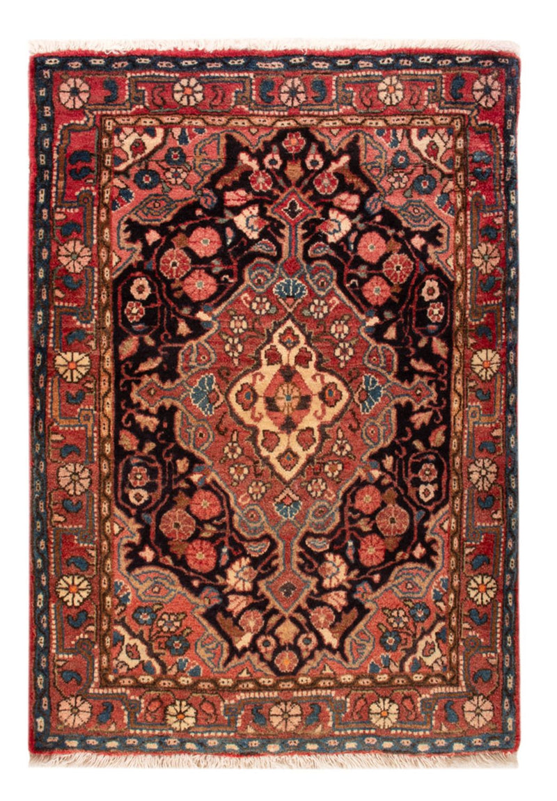 Tapis persan - Nomadic - 92 x 62 cm - bleu foncé