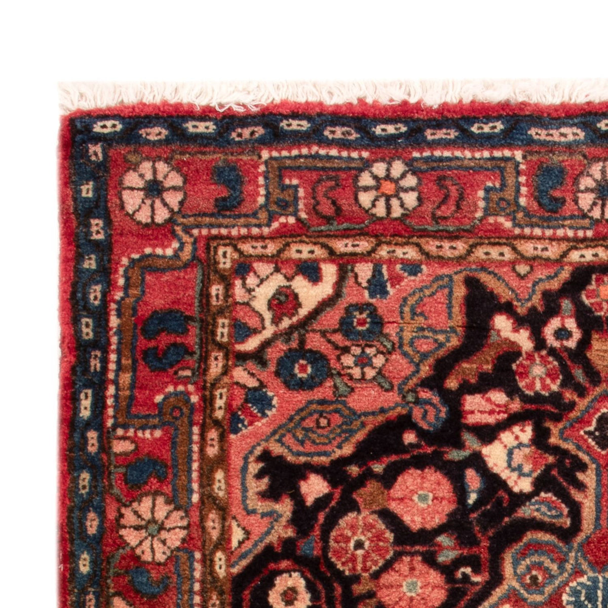 Tapis persan - Nomadic - 92 x 62 cm - bleu foncé