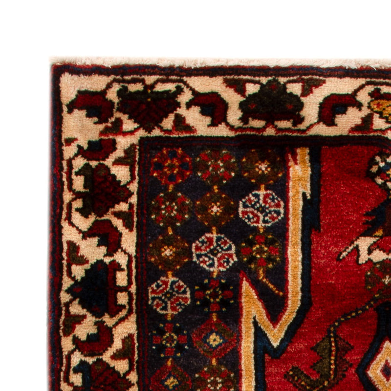 Tapis persan - Nomadic - Miana - 137 x 83 cm - rouge