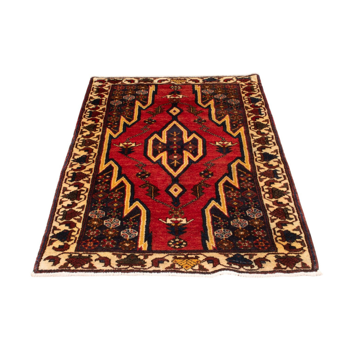 Tapis persan - Nomadic - Miana - 137 x 83 cm - rouge