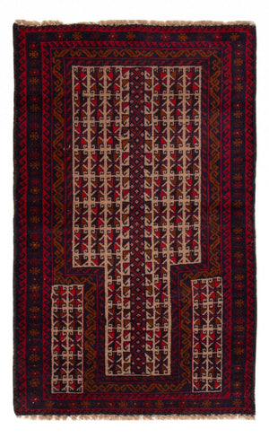 Tapis Belutsch - 130 x 83 cm - beige