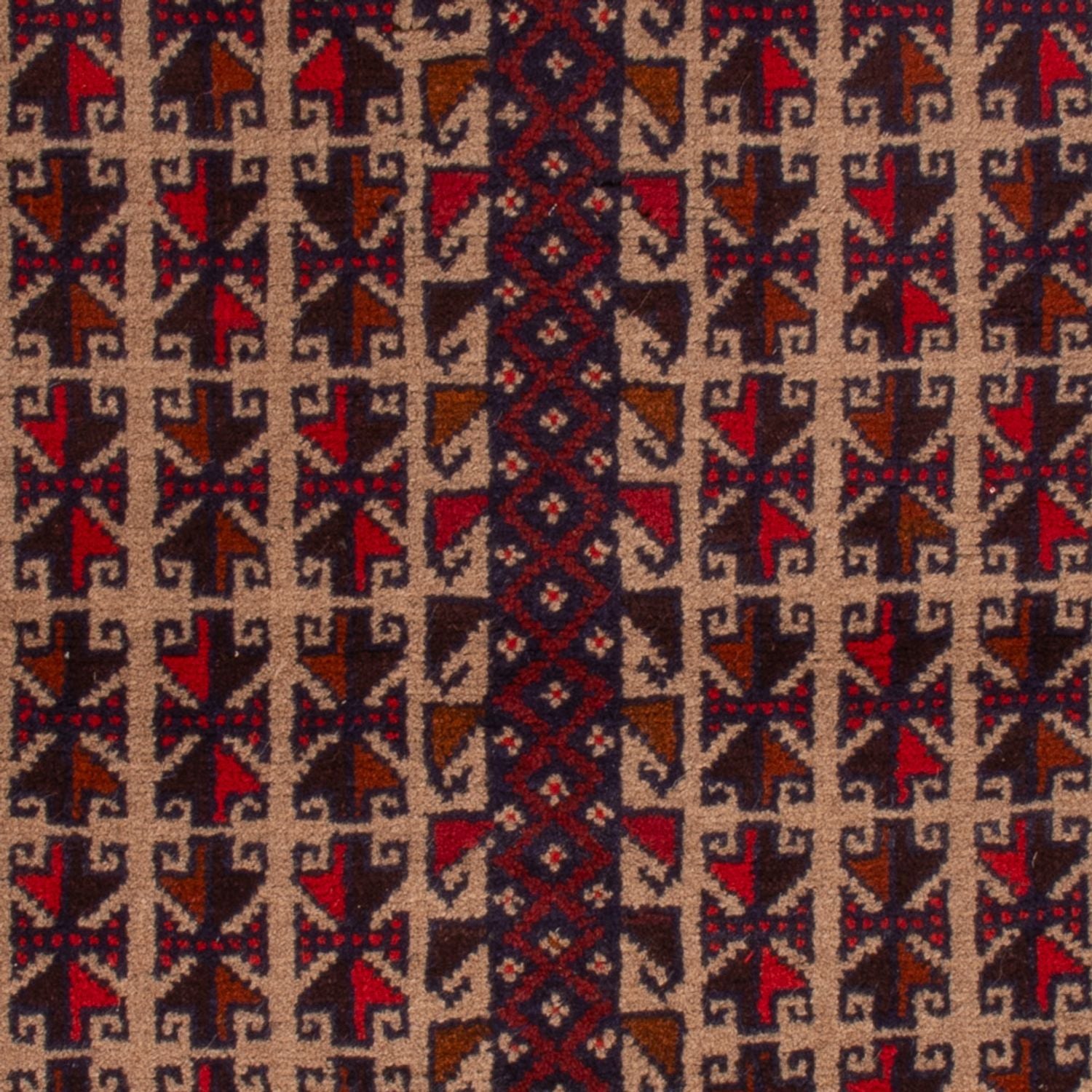 Tapis Belutsch - 130 x 83 cm - beige