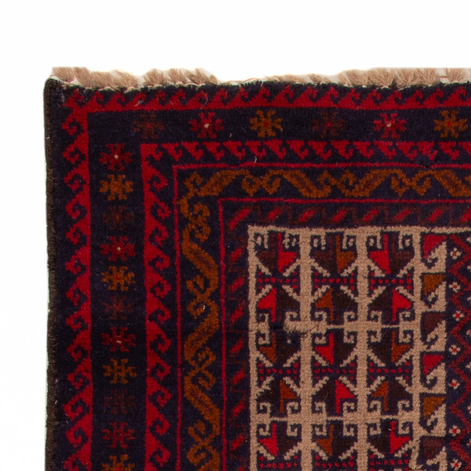 Tapis Belutsch - 130 x 83 cm - beige