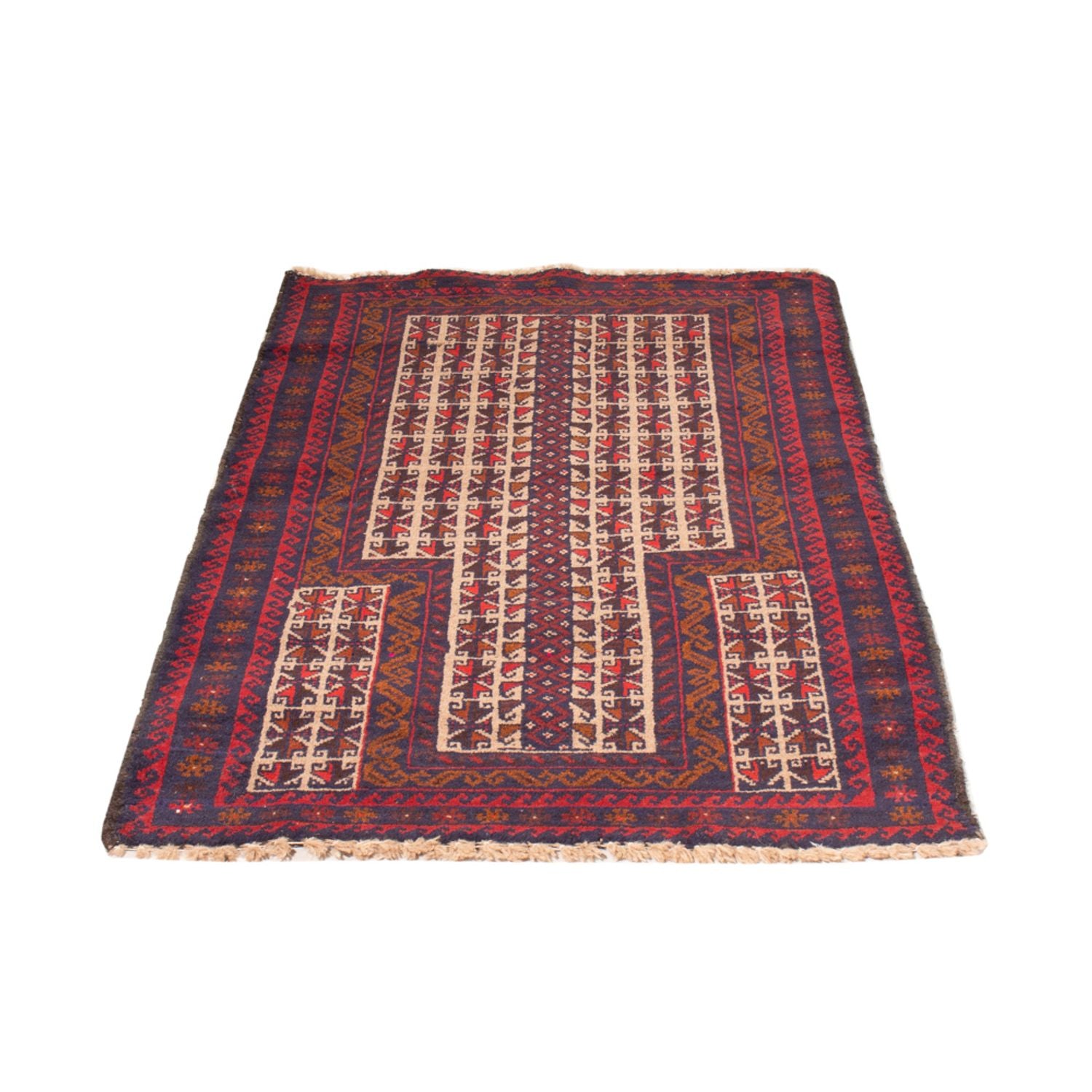 Tapis Belutsch - 130 x 83 cm - beige