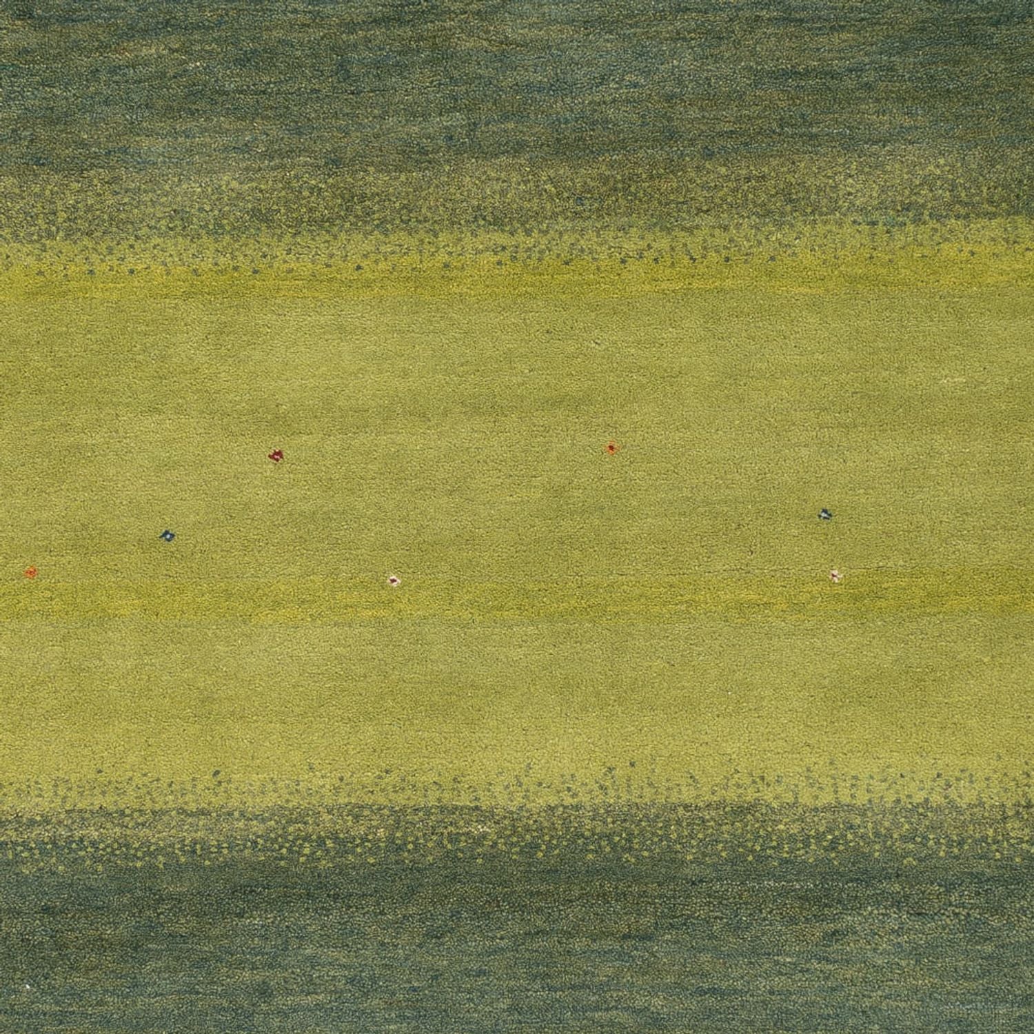 Tapis Gabbeh - Loribaft Indus - 240 x 170 cm - vert