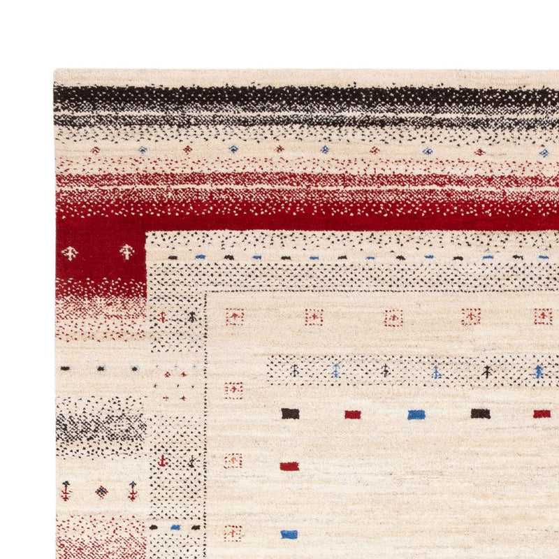 Tapis Gabbeh - Loribaft Indus - 242 x 168 cm - crème