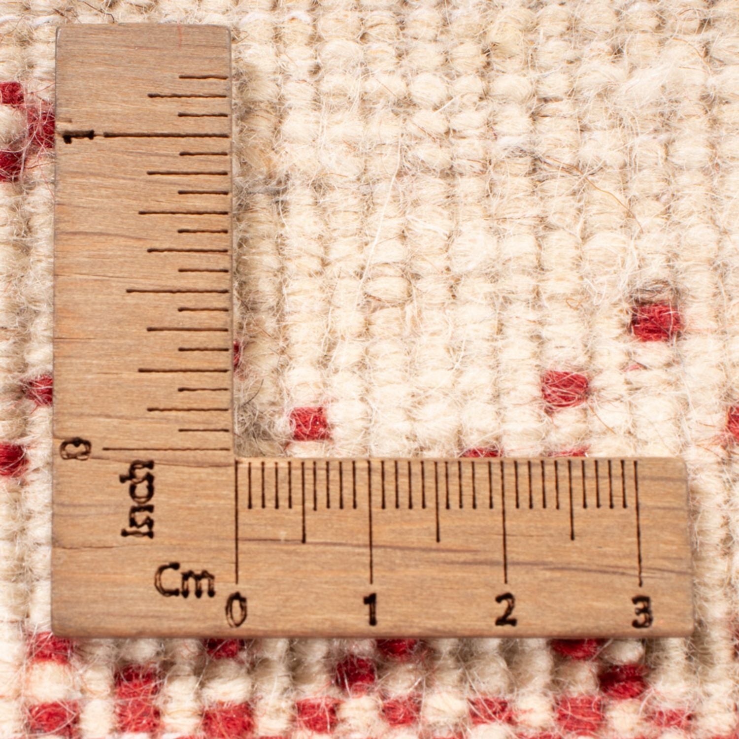 Tapis Gabbeh - Loribaft Indus - 242 x 168 cm - crème