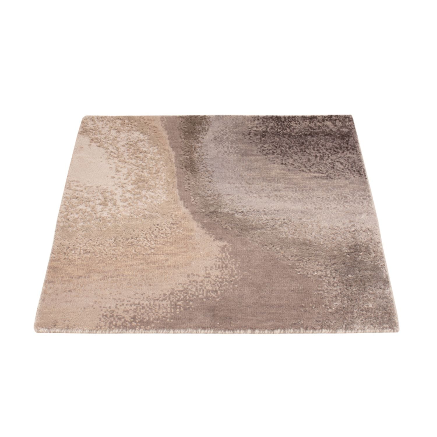 Tapis design - 60 x 60 cm - beige