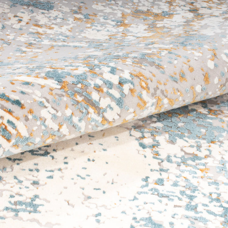 Tapis design - 300 x 200 cm - bleu clair