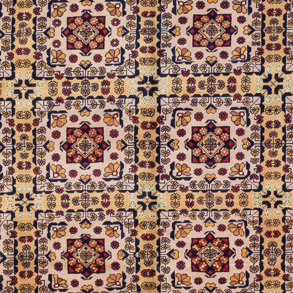 Tapis afghan - 330 x 250 cm - beige foncé