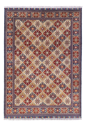 Tapis afghan - 355 x 250 cm - beige clair