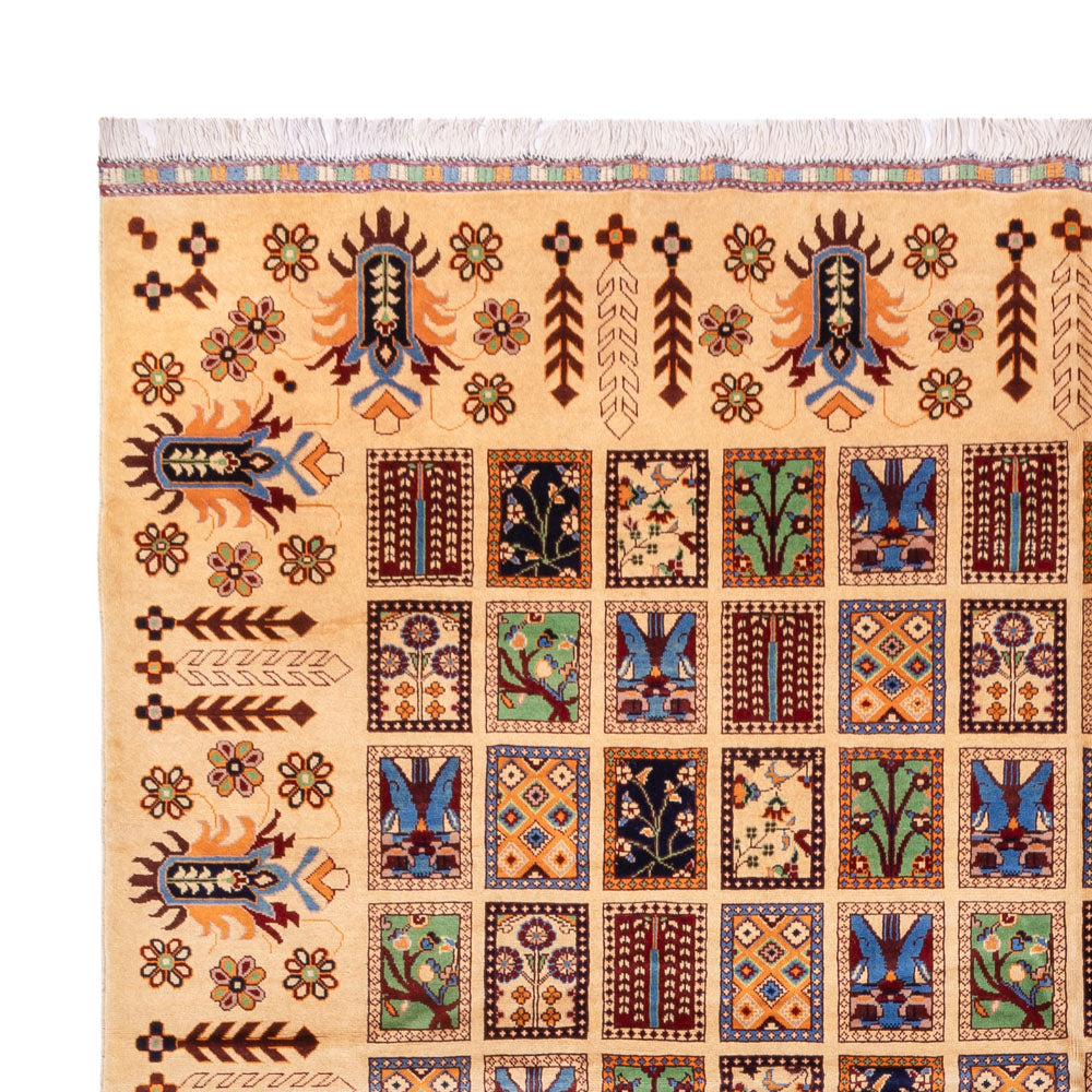 Tapis afghan - 400 x 295 cm - beige