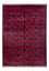 Tapis afghan - 340 x 249 cm - rouge