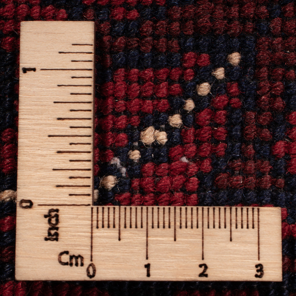 Tapis afghan - 340 x 249 cm - rouge