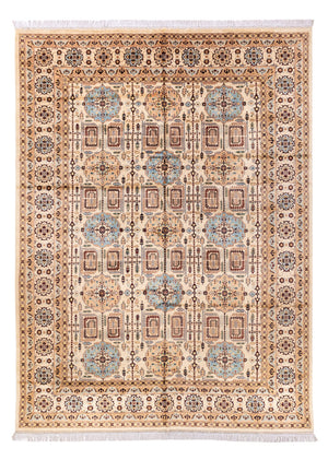 Tapis afghan - 346 x 245 cm - beige clair