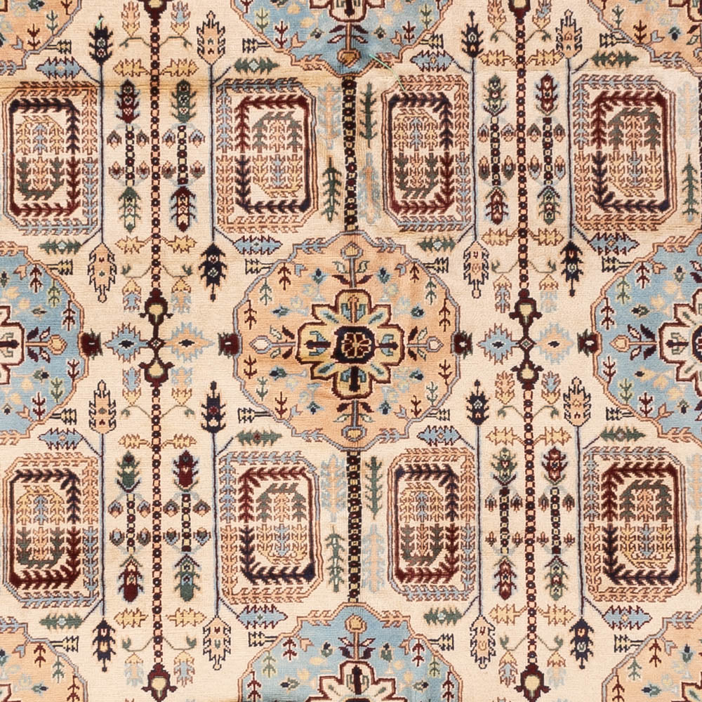 Tapis afghan - 346 x 245 cm - beige clair