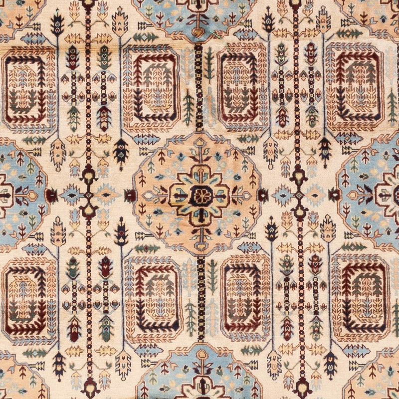 Tapis afghan - 346 x 245 cm - beige clair