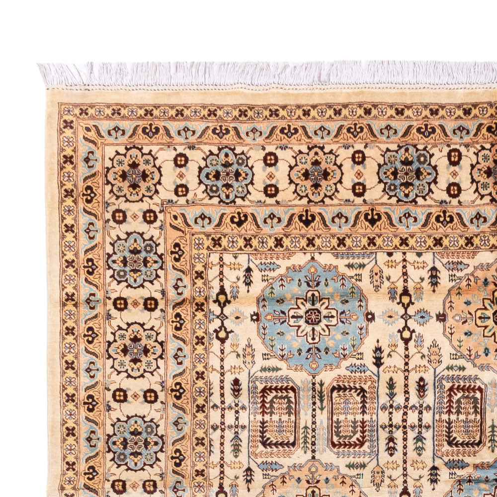 Tapis afghan - 346 x 245 cm - beige clair