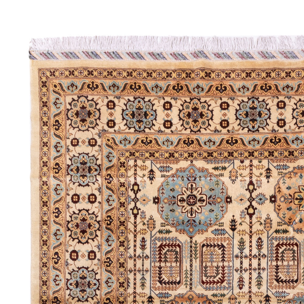 Tapis afghan - 346 x 250 cm - beige