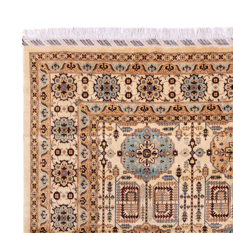 Tapis afghan - 346 x 250 cm - beige