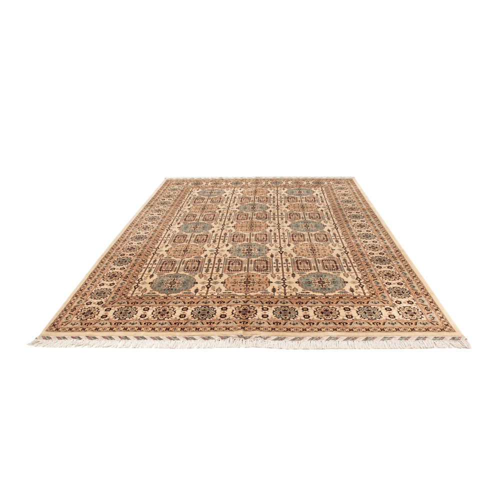 Tapis afghan - 346 x 250 cm - beige