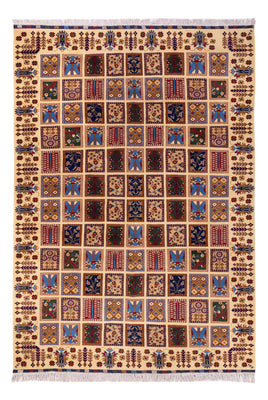 Tapis afghan - 283 x 200 cm - multicolore