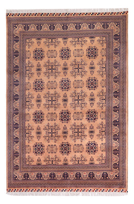 Tapis afghan - 296 x 196 cm - beige