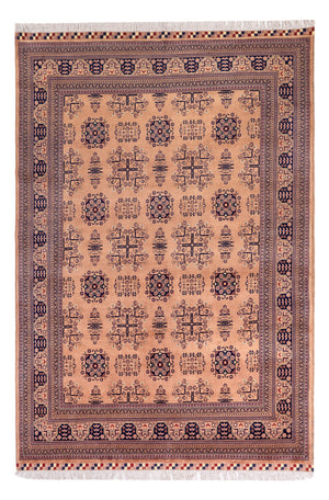 Tapis afghan - 296 x 196 cm - beige