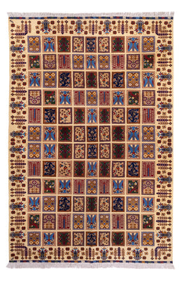 Tapis afghan - 296 x 200 cm - multicolore