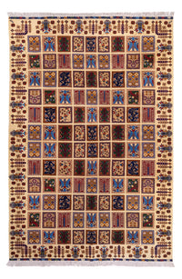 Tapis afghan - 296 x 200 cm - multicolore