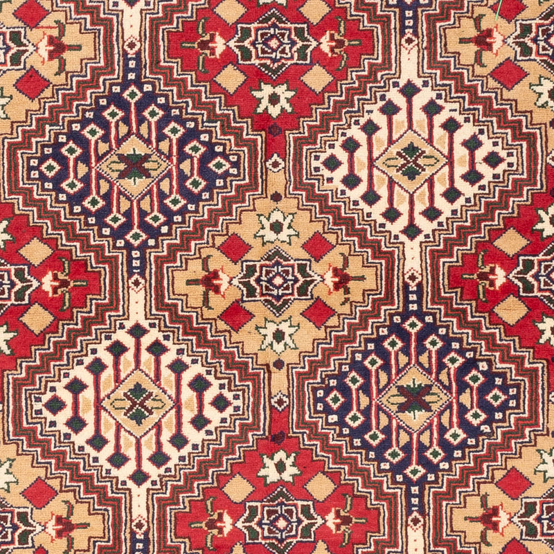 Tapis afghan - 198 x 152 cm - multicolore
