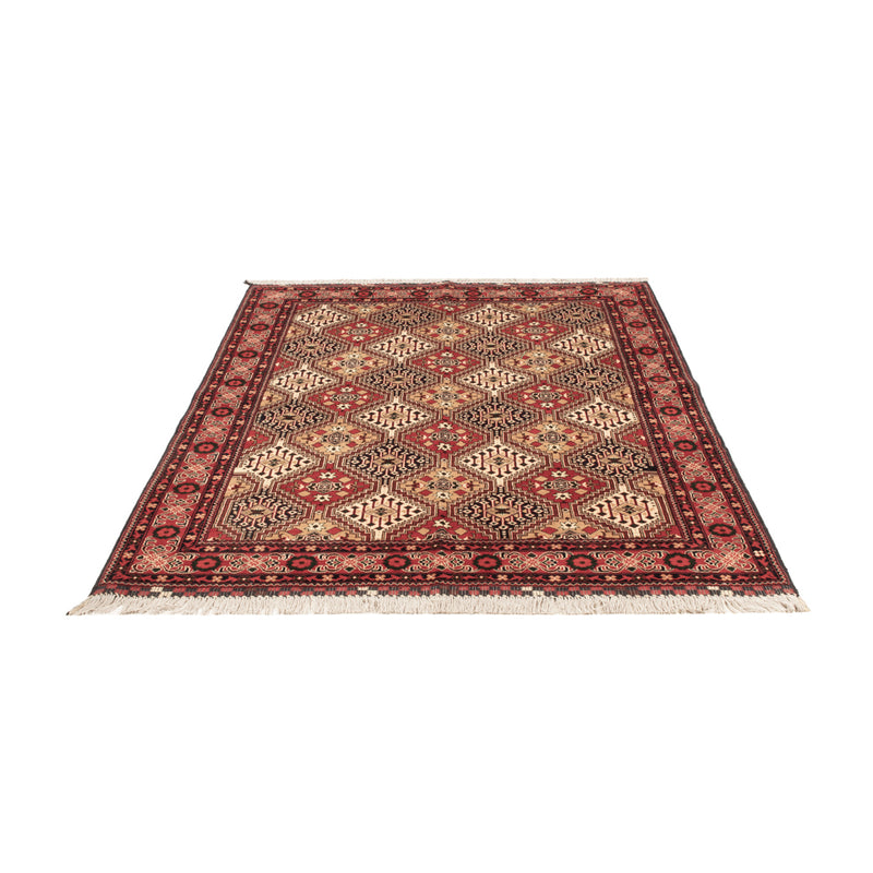 Tapis afghan - 198 x 152 cm - multicolore