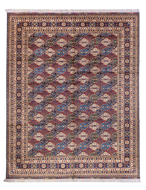 Tapis afghan - 389 x 300 cm - multicolore