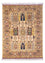 Tapis afghan - 199 x 150 cm - beige