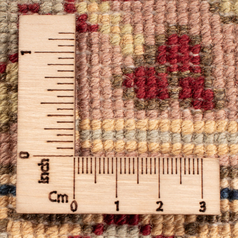 Tapis afghan - 199 x 150 cm - beige