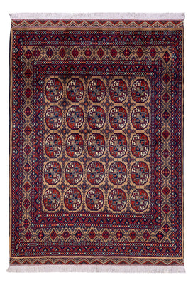 Tapis afghan - 195 x 148 cm - beige foncé