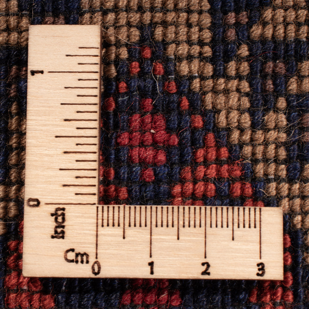 Tapis afghan - 195 x 148 cm - beige foncé