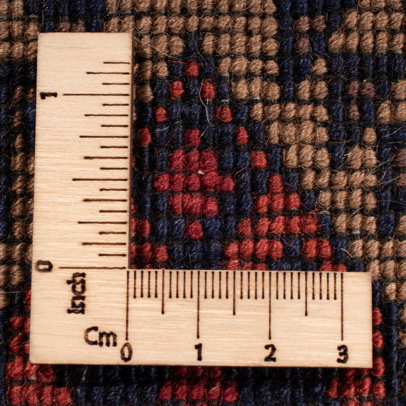 Tapis afghan - 195 x 148 cm - beige foncé