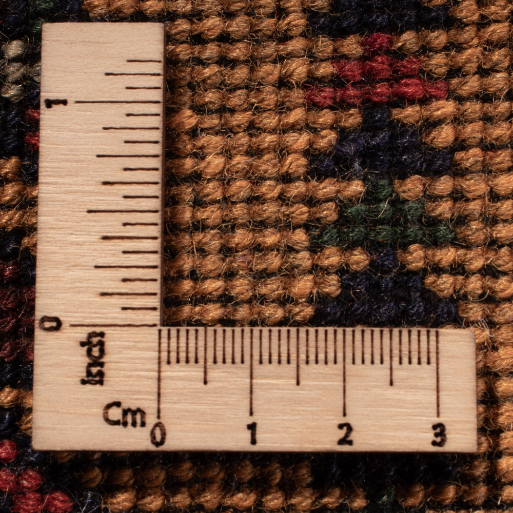 Tapis afghan - 388 x 286 cm - beige foncé