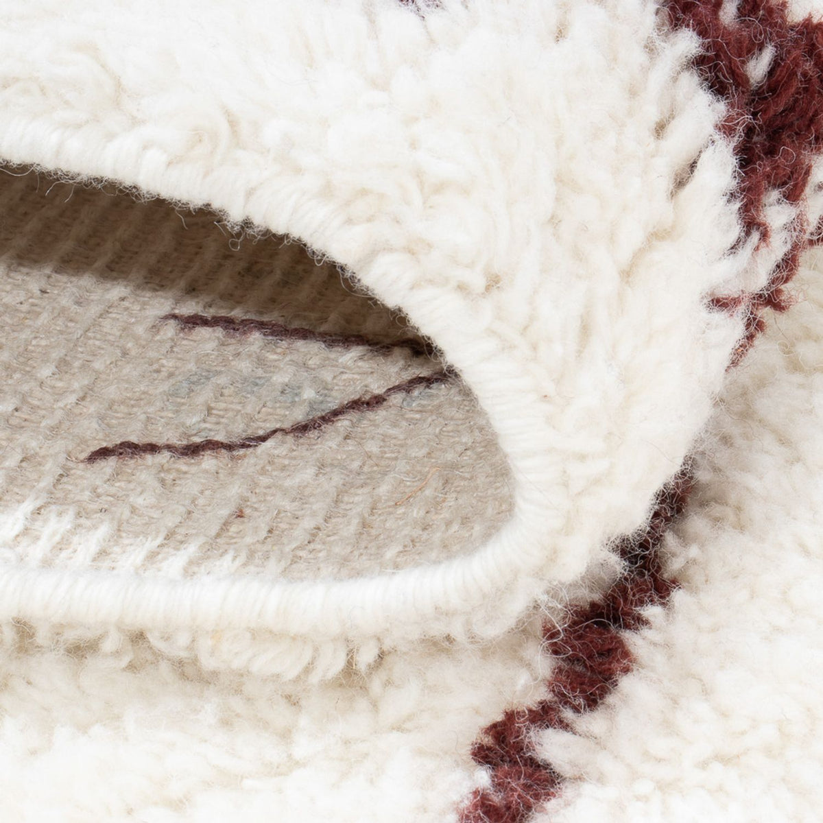 Tapis de couloir Tapis berbère - 255 x 150 cm - multicolore