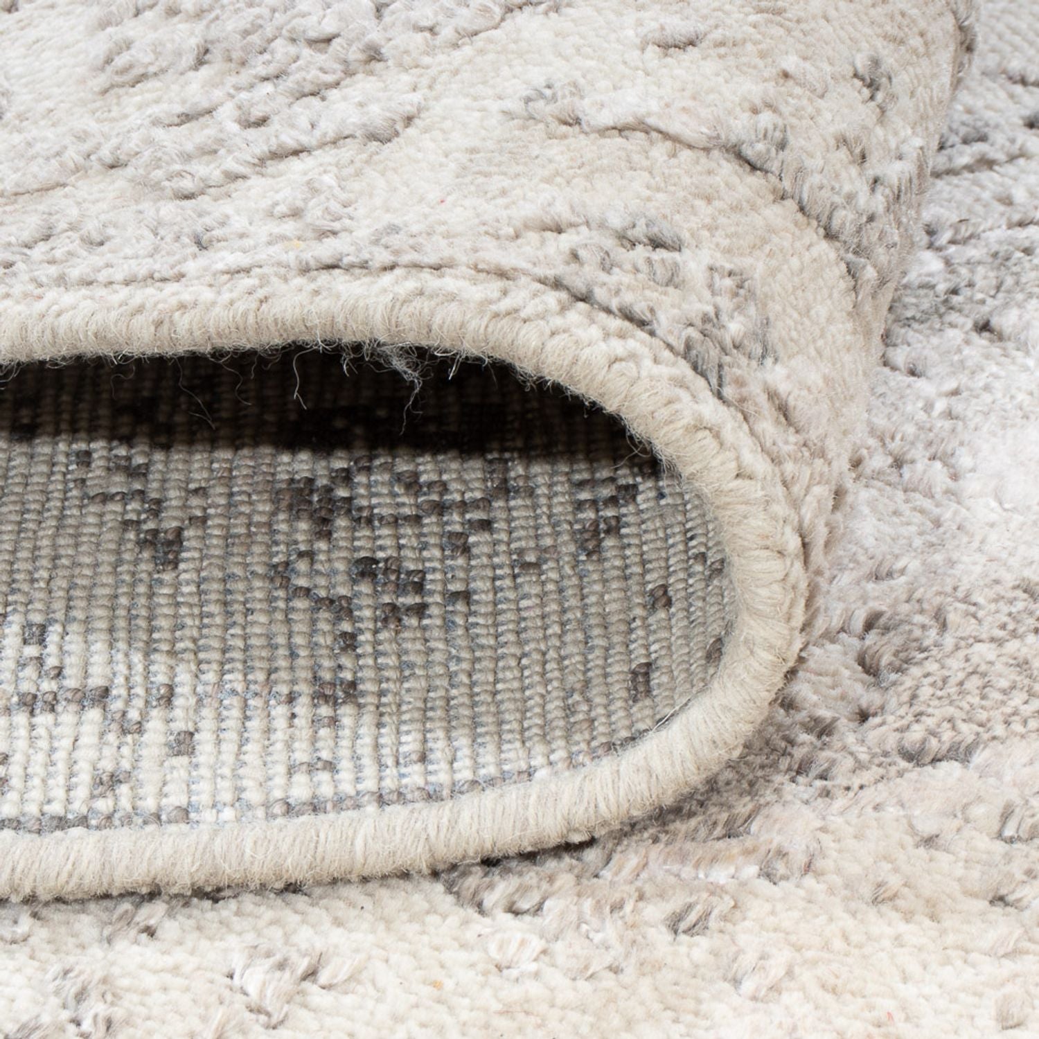 Tapis design - 197 x 154 cm - beige
