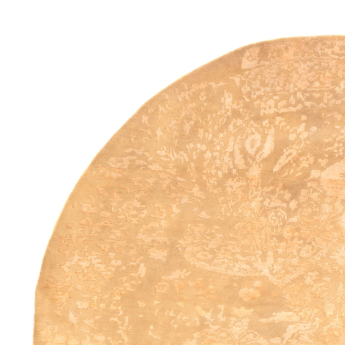Tapis design carré  - 249 x 247 cm - beige