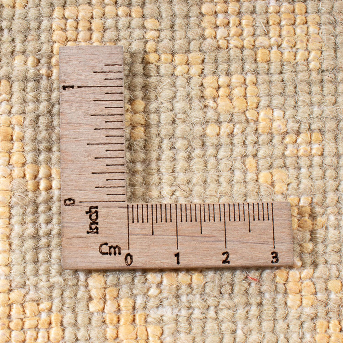 Tapis design carré  - 249 x 247 cm - beige