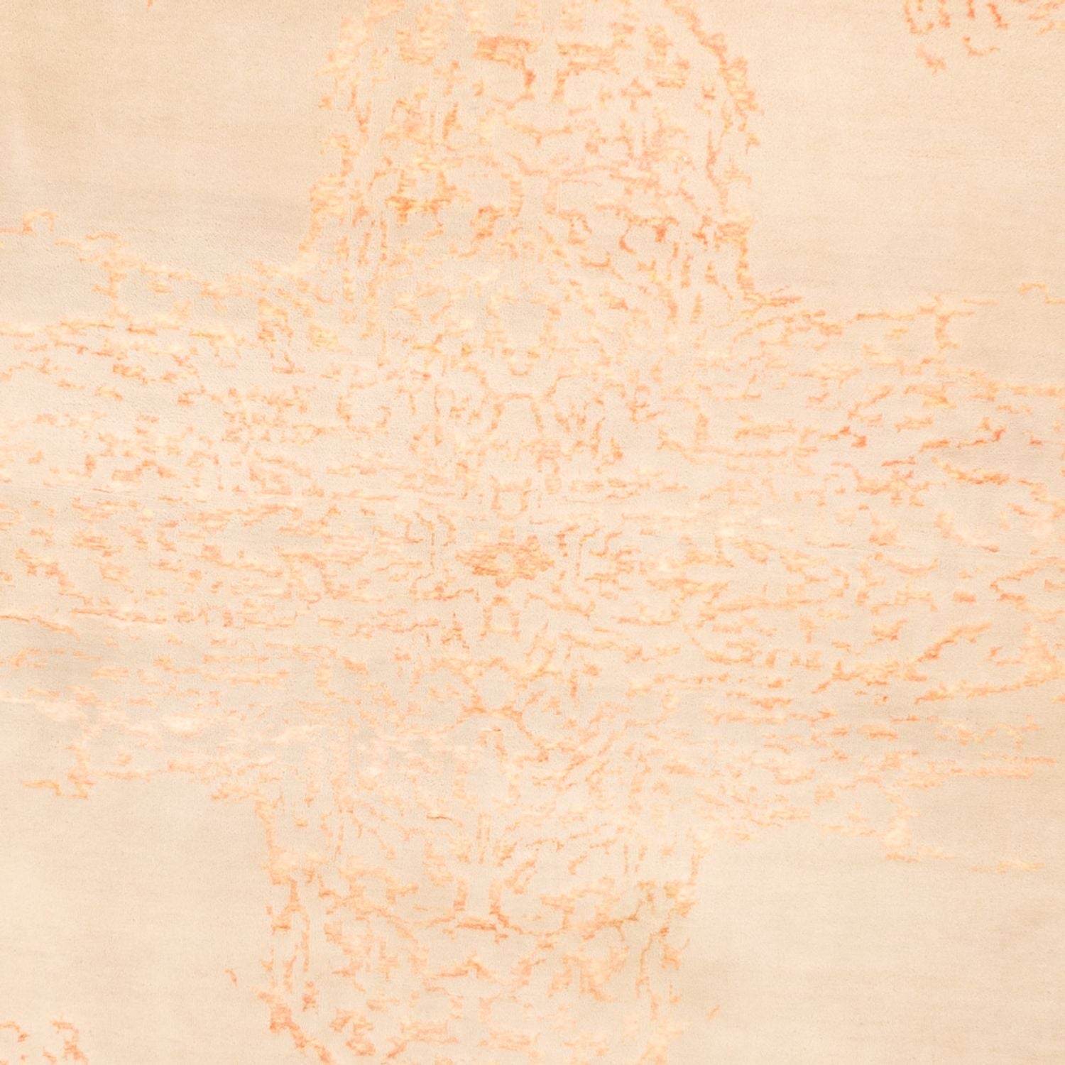 Tapis design carré  - 289 x 287 cm - beige