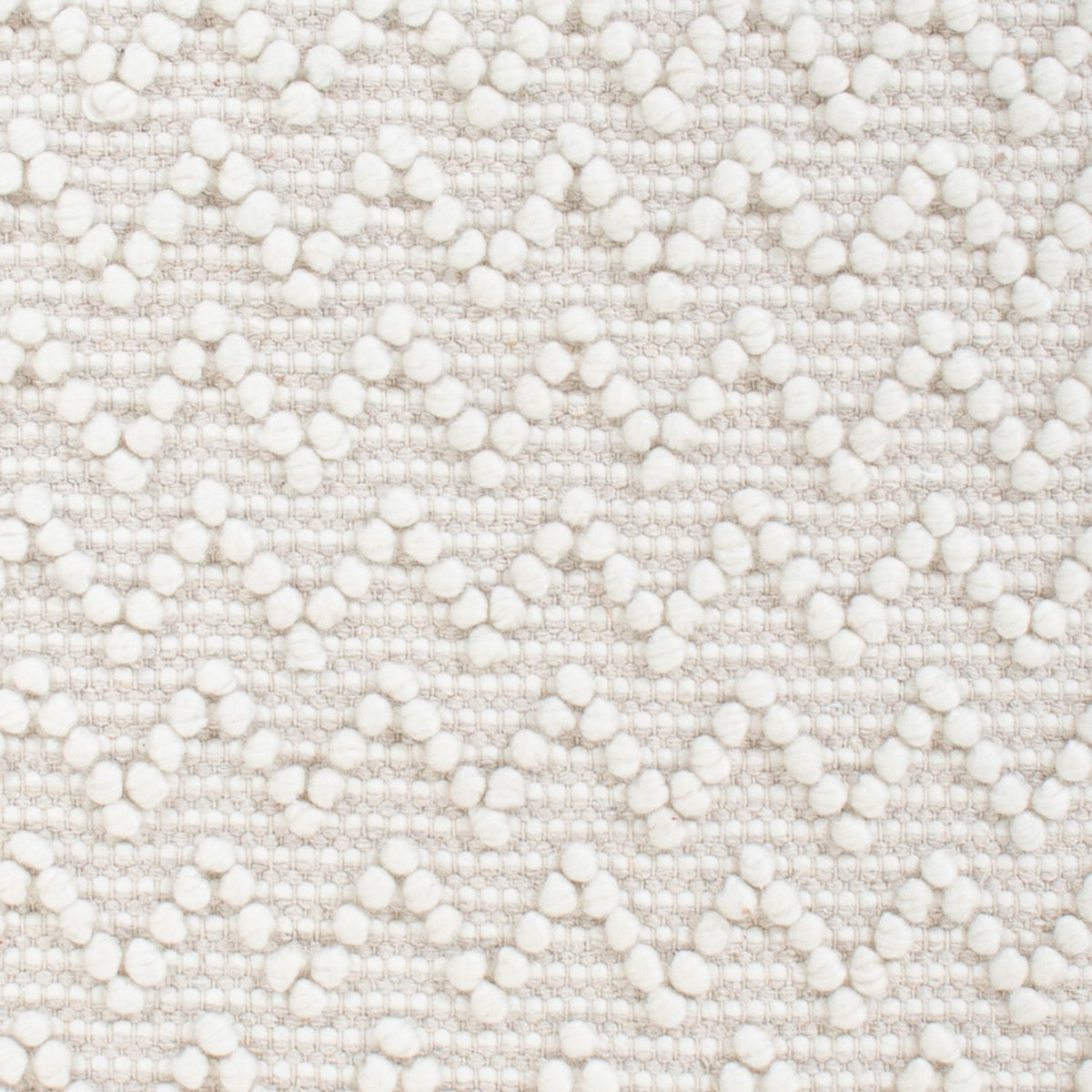 Tapis en laine - 94 x 62 cm - gris clair