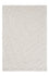 Tapis en laine - 95 x 63 cm - gris clair