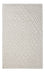 Tapis en laine - 96 x 62 cm - gris clair