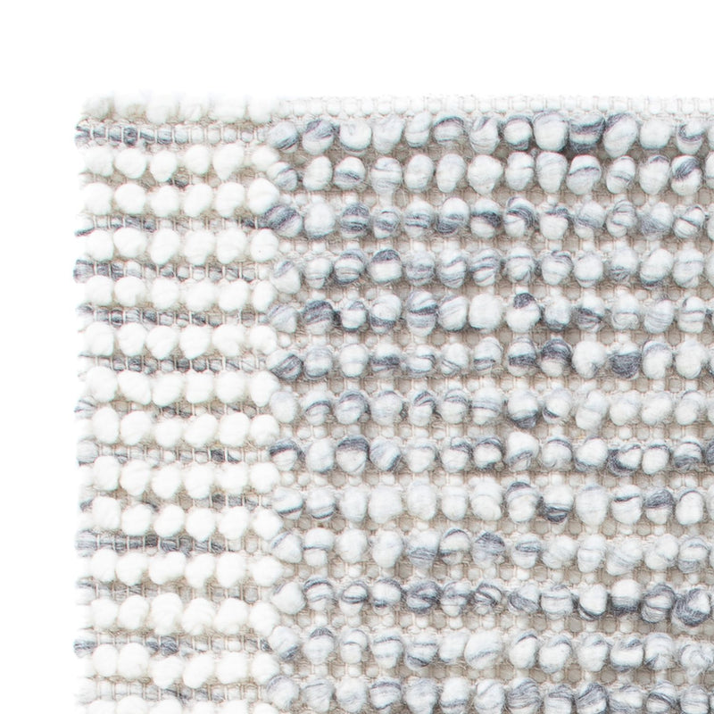 Tapis en laine - 94 x 60 cm - gris